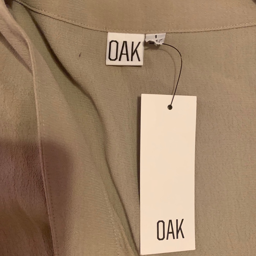 Floor Length Khaki Kimono/Dress - Oak